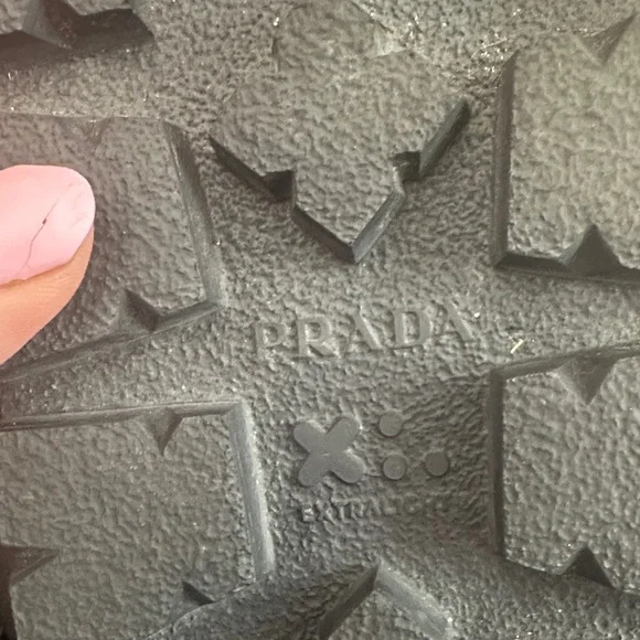 Prada Black Quilted Leather Sandals - Picture 10 of 12